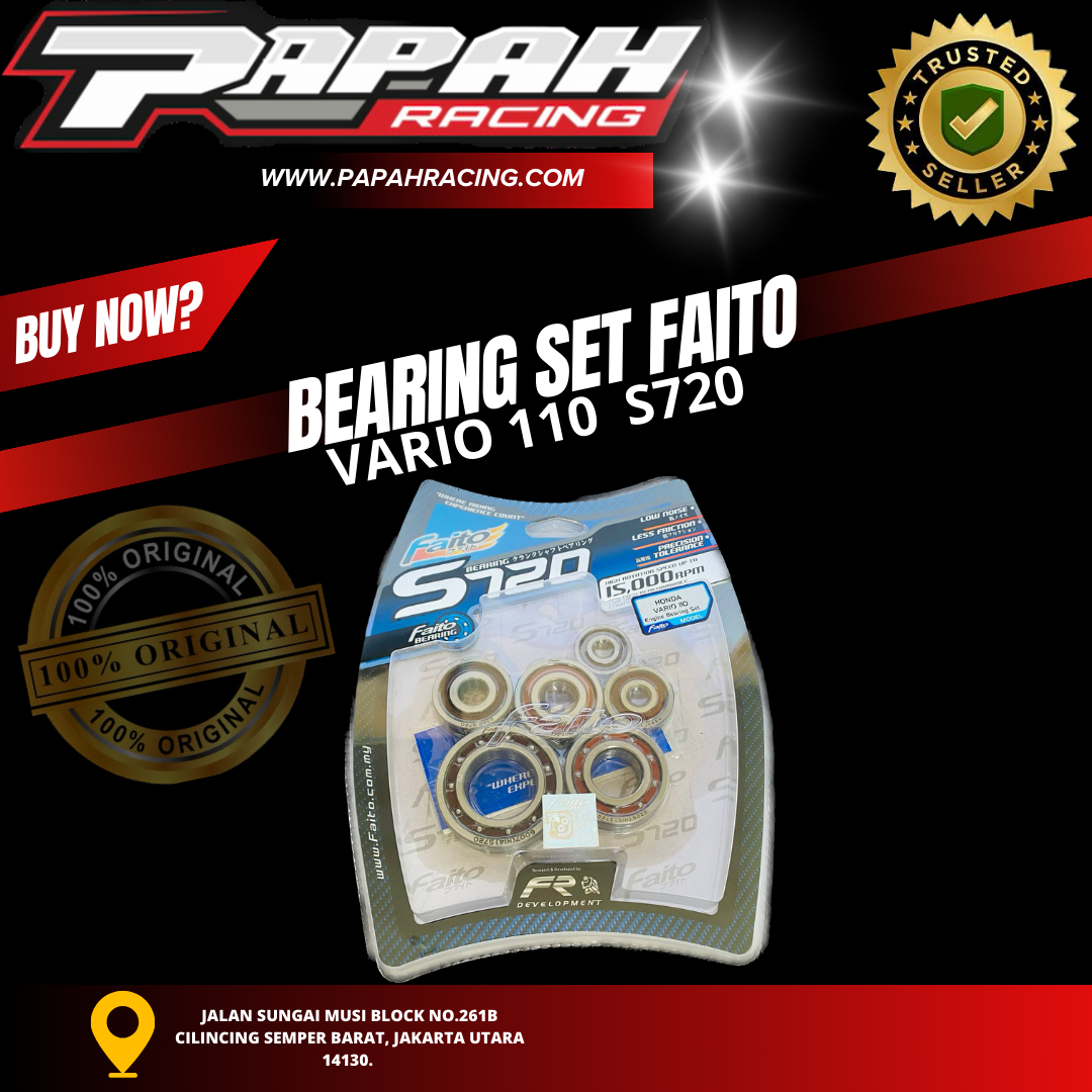 BEARING SET FAITO VARIO 110 S720